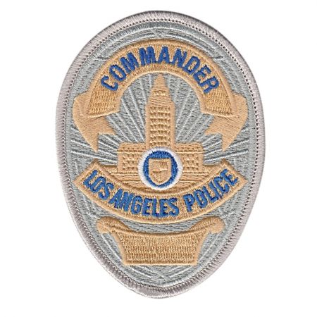 LAPD COMMANDER Soft Badge Patch